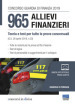 Concorso Guardia di Finanza 2019. 965 allievi finanzieri. Teoria e test per tutte le prove concorsuali