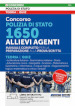 Concorso Polizia di Stato 1650 allievi agenti. Manuale completo per la preparazione alla prova scritta. Teoria e quiz. Con espansione online. Con software di simulazione