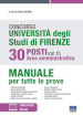 Concorso Università degli studi di Firenze. 30 posti area amministrativa (cat. C). Manuale per tutte le prove. Con espansione online