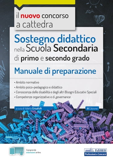 Concorso a cattedra Sostegno didattico Scuola secondaria 2020 - Valeria Crisafulli