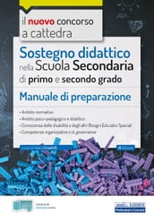 Concorso a cattedra Sostegno didattico Scuola secondaria 2020