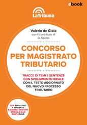 Concorso per magistrato tributario