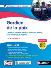 Concours Gardien de la paix - Catégorie B (Intégrer la fonction publique) 2022/2023