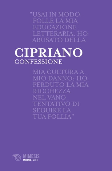 Confessione - Cipriano di Antiochia