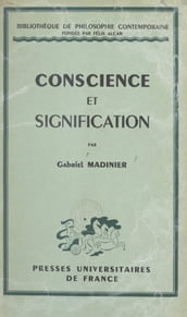 Conscience et signification