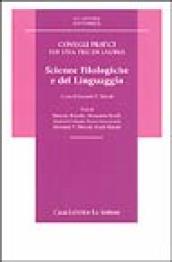 Consigli pratici per una tesi di laurea in scienze filologiche e del linguaggio