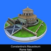 Constantina s Mausoleum Rome Italy