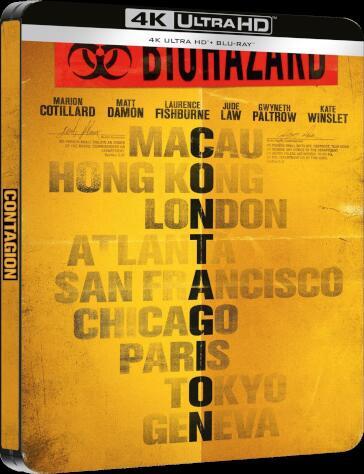 Contagion (Steelbook) (4K Ultra Hd + Blu-Ray) - Steven Soderbergh