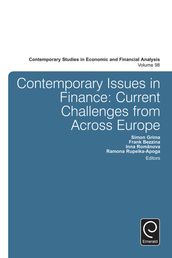 Contemporary Issues in Finance