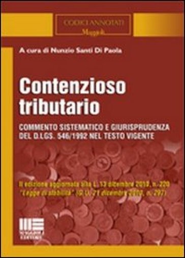 Contenzioso tributario 2011 - Nunzio Santi Di Paola