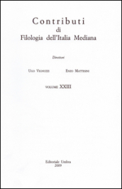 Contributi di filologia dell Italia mediana (2009). 23.