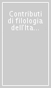 Contributi di filologia dell Italia mediana (2012). 26.