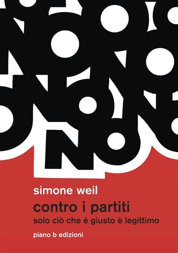 Contro i partiti - Simone Weil