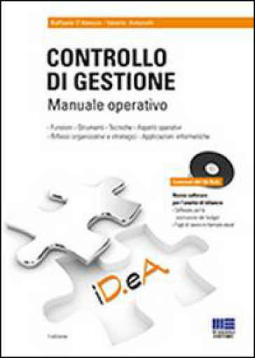 Controllo di gestione. Manuale operativo. Con CD-ROM - Valerio Antonelli - Raffaele D