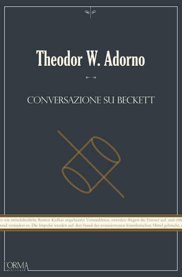Conversazione su Beckett - Theodor W. Adorno