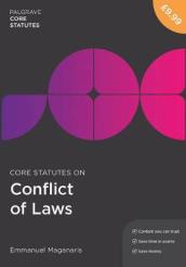 Core Statutes on Conflict of Laws