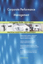 Corporate Performance Management A Complete Guide - 2019 Edition
