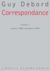 Correspondance Volume 7