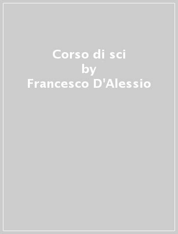 Corso di sci - Francesco D