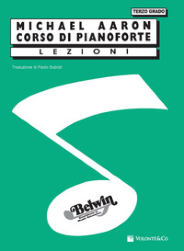 Corso di pianoforte. Terzo grado - Michael Aaron