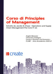 Corso di principles of management