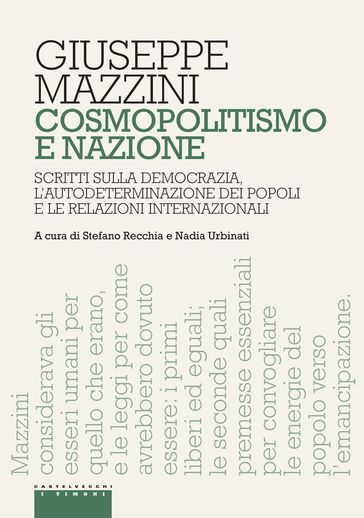 Cosmopolitismo e nazione - Giuseppe Mazzini