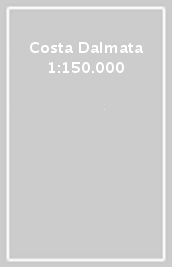 Costa Dalmata 1:150.000