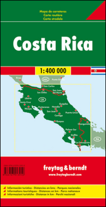 Costa Rica 1:400.000