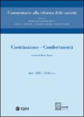 Costituzione. Conferimenti. Artt. 2325-2345. 1.Costituzione. Conferimenti. Artt. 2325-2345