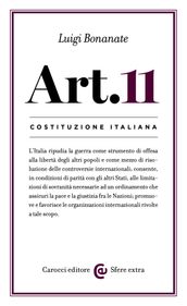 Costituzione italiana: articolo 11