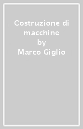 Costruzione di macchine