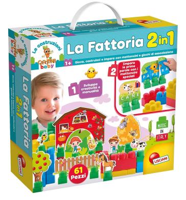 Le Costruzioni Di Carotina La Fattoria 2 In 1