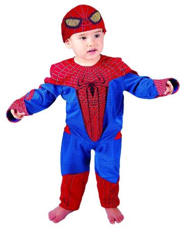 Costume Spiderman - bambino tg. 18-36 mesi - - idee regalo