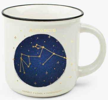 Count Your Lucky Stars  Mug - Aquarius