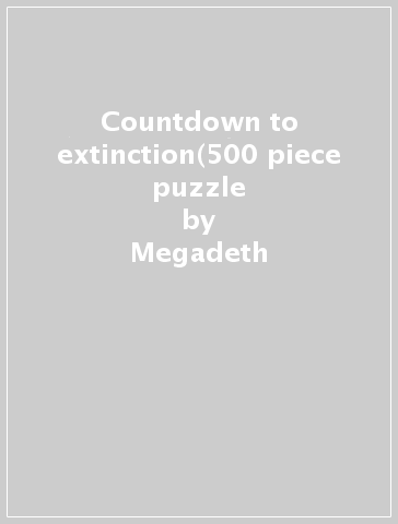 Countdown to extinction(500 piece puzzle - Megadeth