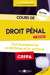 Cours de droit pénal 2024-2025