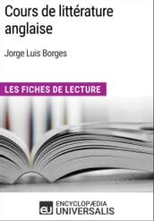 Cours de littérature anglaise de Jorge Luis Borges