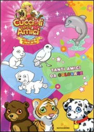 Cuccioli cerca amici. Nel regno di Pocketville. Il libro con gli adesivi - Stefania Lepera