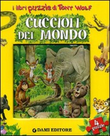 Cuccioli del mondo. Ediz. illustrata. Con 4 puzzle - Anna Casalis