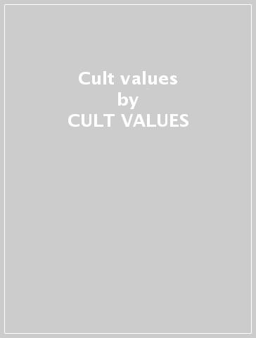 Cult values - CULT VALUES