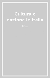 Cultura e nazione in Italia e Polonia dal Rinascimento all Illuminismo. Atti del 7° Seminario di studi (Venezia, 15-17 novembre 1983)