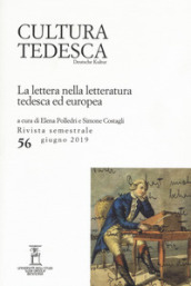 Cultura tedesca (2019). 56: La lettera nella letteratura tedesca ed europea (Giugno)
