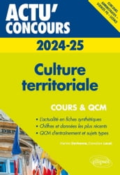 Culture territoriale 2024-2025 - Cours et QCM