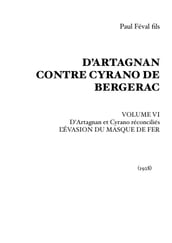 D Artagnan contre Cyrano de Bergerac