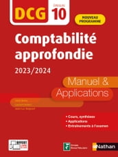 DCG 10 - Comptabilité approfondie 2023-2024 - Livre en Ligne