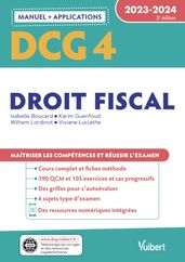 DCG 4 - Droit fiscal : Manuel et Applications 2023-2024