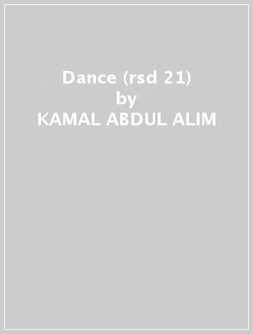 Dance (rsd 21) - KAMAL ABDUL-ALIM