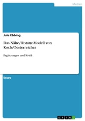 Das Nähe/Distanz-Modell von Koch/Oesterreicher