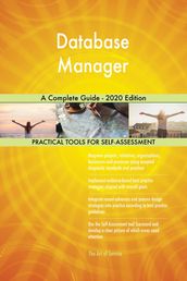 Database Manager A Complete Guide - 2020 Edition