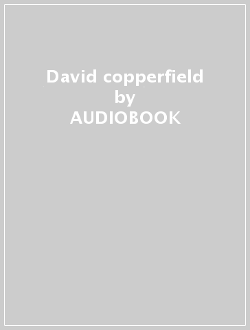 David copperfield - AUDIOBOOK